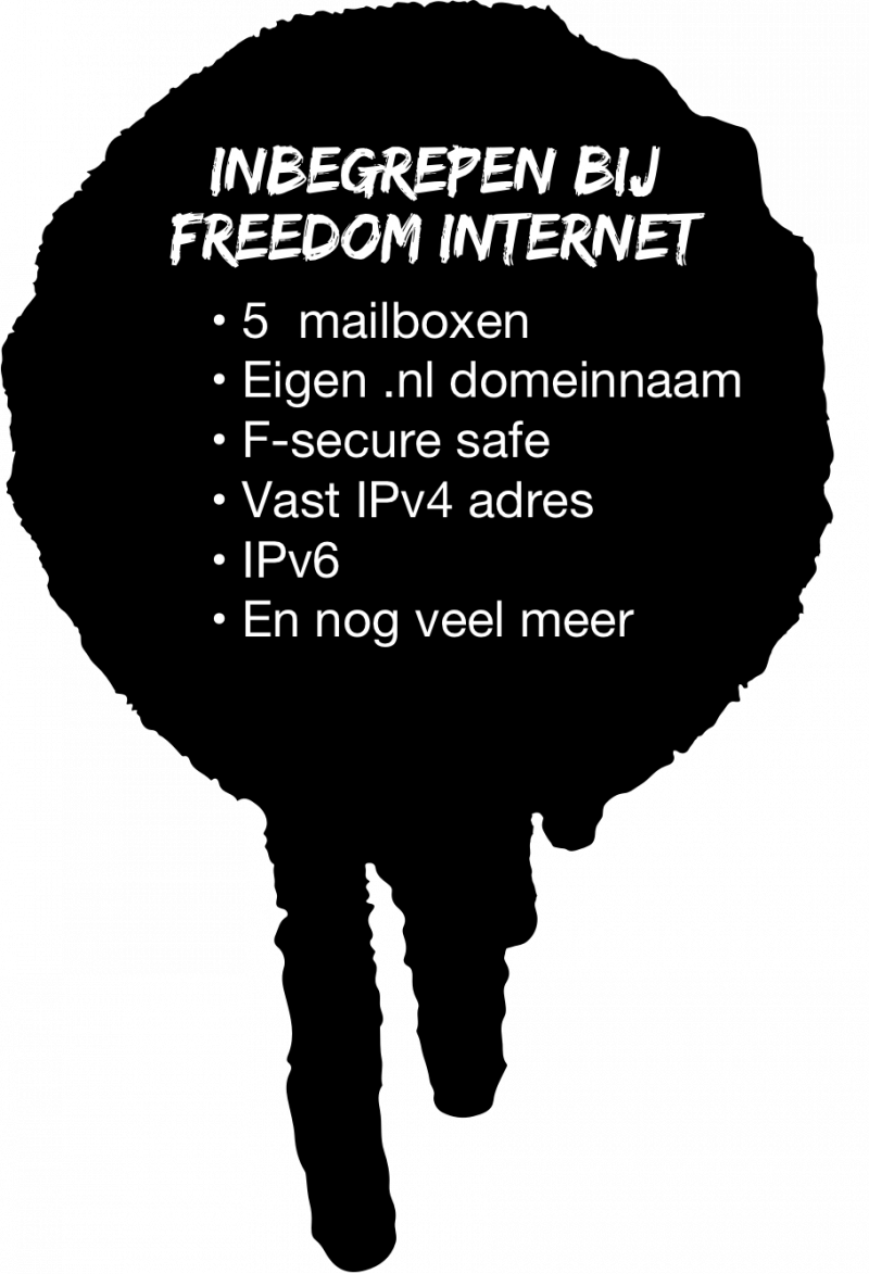 With freedom comes privacy