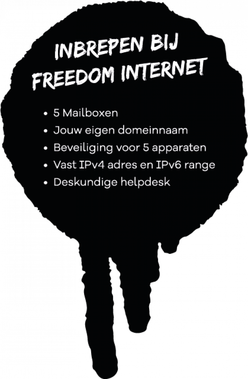 With freedom comes privacy